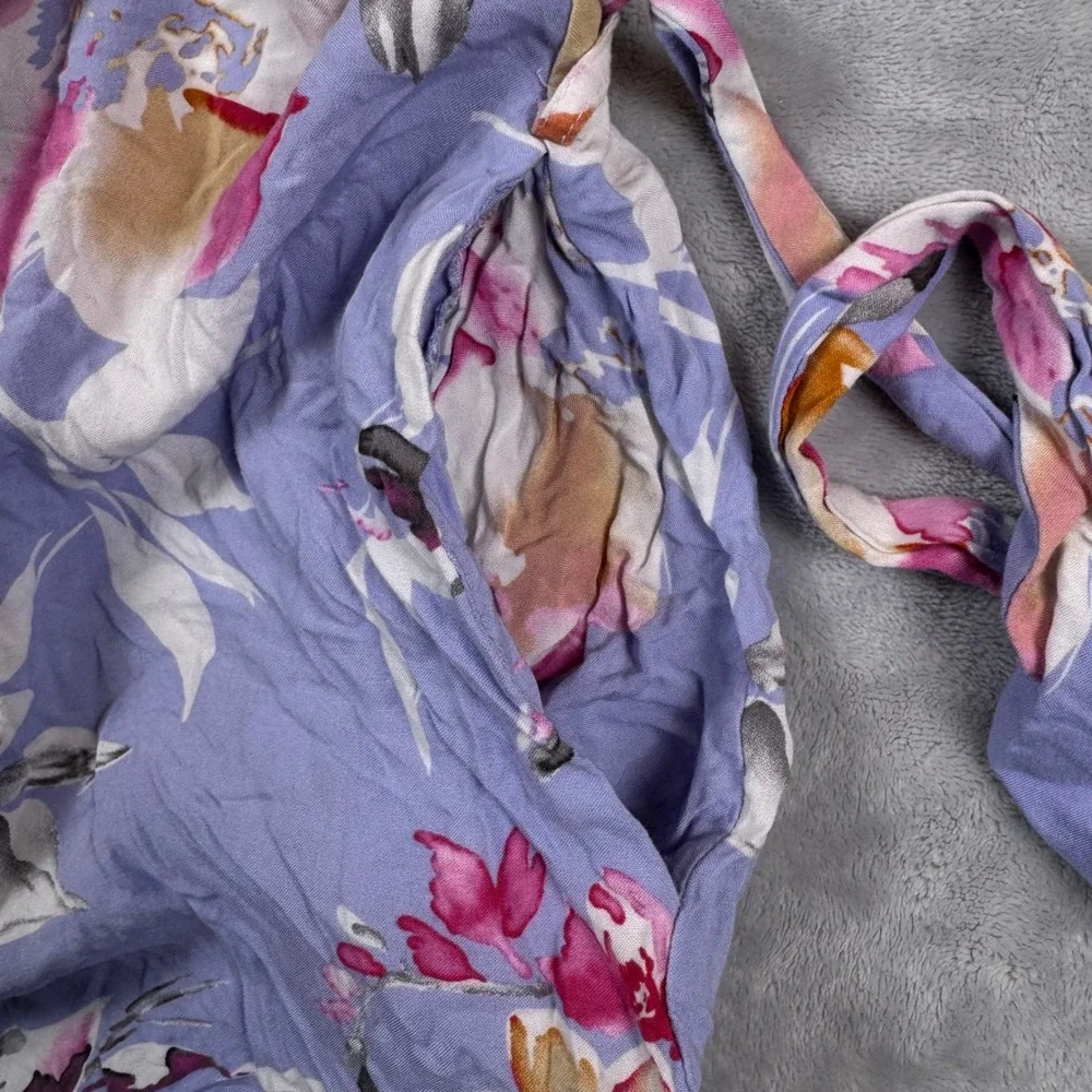 Yumi Kim Floral Dream Lover Robe‎ PJ18088 Blue Pink White Size S